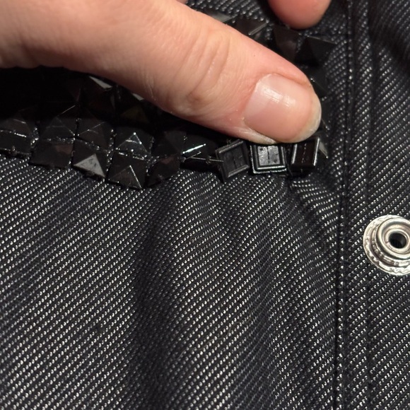 Weissman Dark Gray Costume Jacket with Faux Fur - Picture 4 of 10